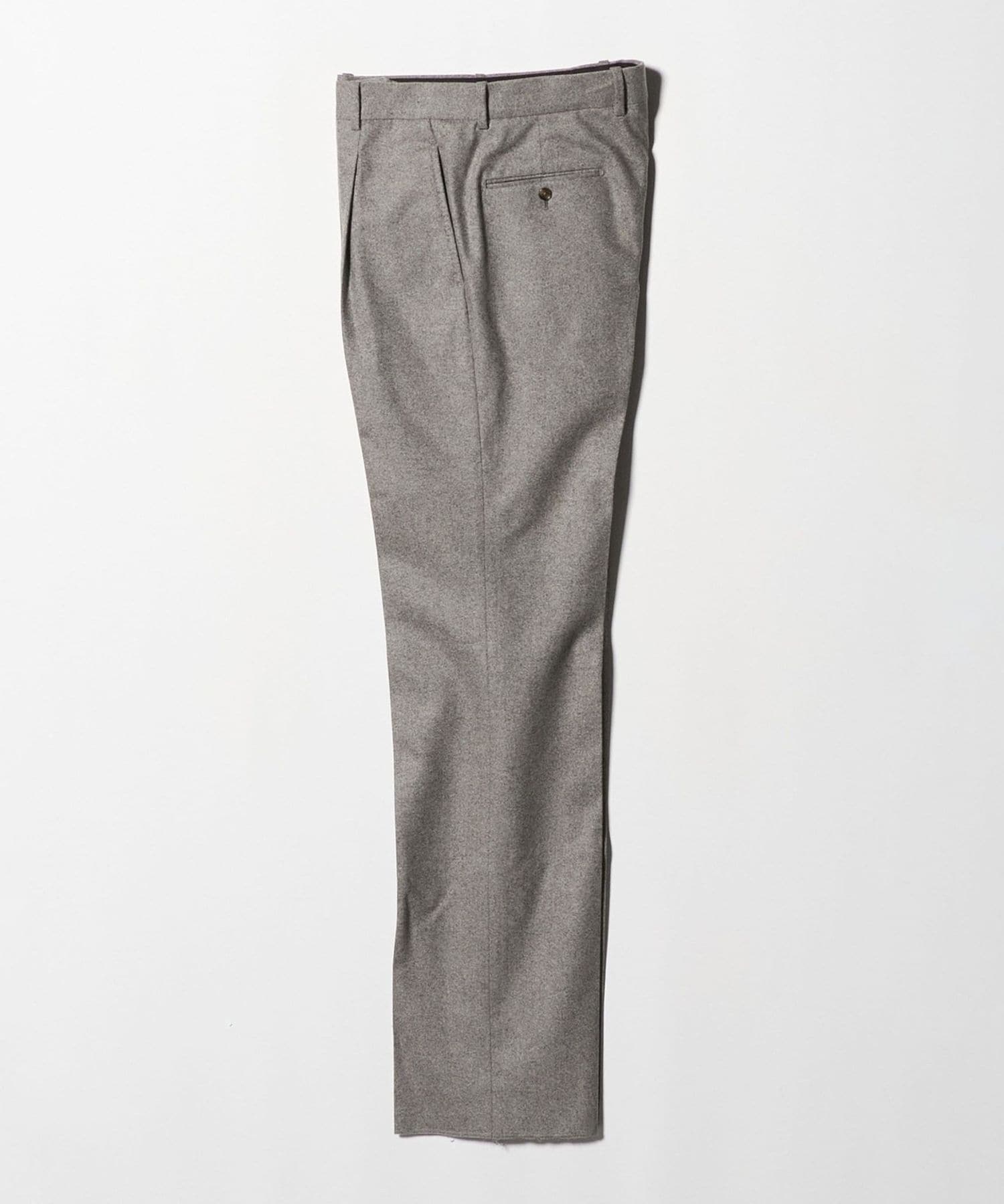 Camoshita＞ツイル 1プリーツ スラックス