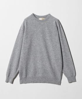 WILLIAM LOCKIE/【別注】＜WILLIAM LOCKIE＞サドルショルダー クルーネックニット/ニット / セーター
