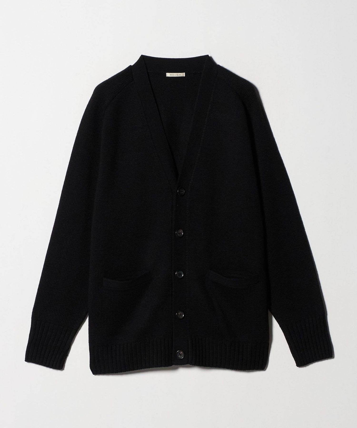 HEUGN CLARK カシミヤニット カーディガン Lサイズ HEUGN Cashmere Cardigan 