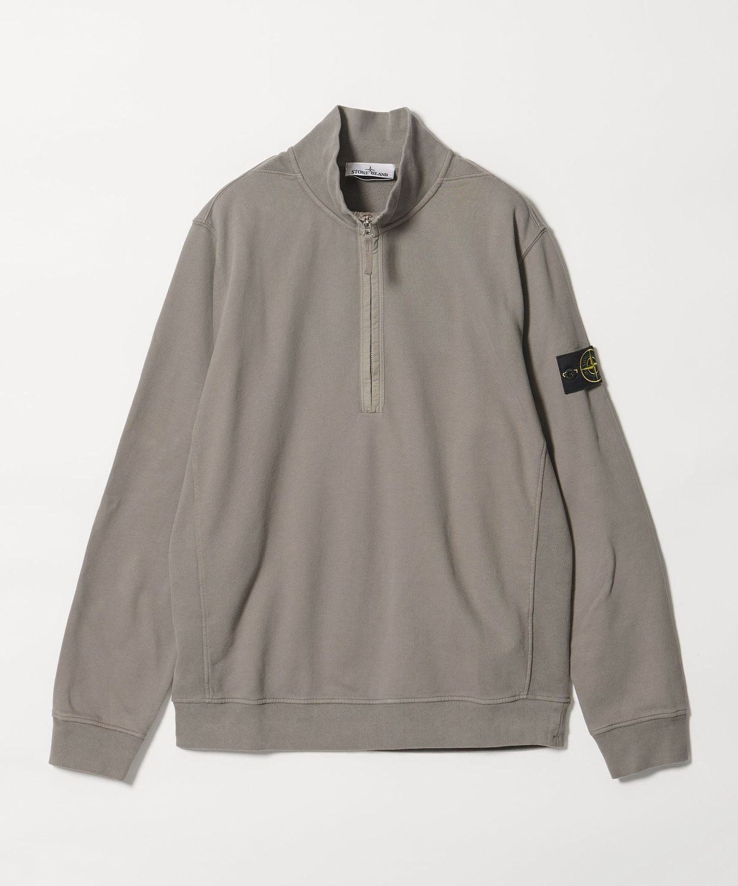 STONE ISLAND＞ハーフジップ スウェットシャツ