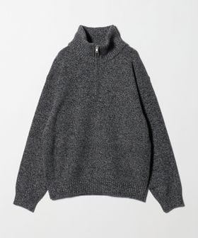 ATON/＜ATON＞HALF ZIP SWEATER/ハーフジップ セーター/ニット / セーター