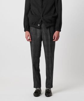 SOVEREIGN/＜SOVEREIGN＞グレンチェック ハーフギャザー イージースラックス/スラックス