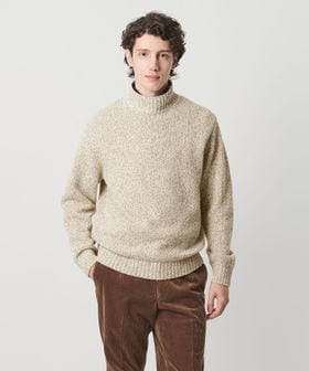 UNITED ARROWS/ウール コットン カシミア ムリネ タートルネック ニット/ニット / セーター