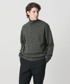 UNITED ARROWS/ウール コットン カシミア ムリネ タートルネック ニット/ニット / セーター