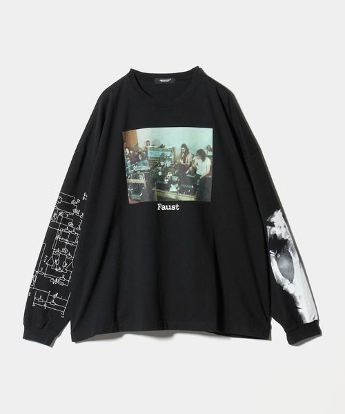 UNDERCOVER/＜UNDERCOVER＞FAUST コットン ワイド ロングスリーブ フォトTシャツ/Tシャツ / カットソー