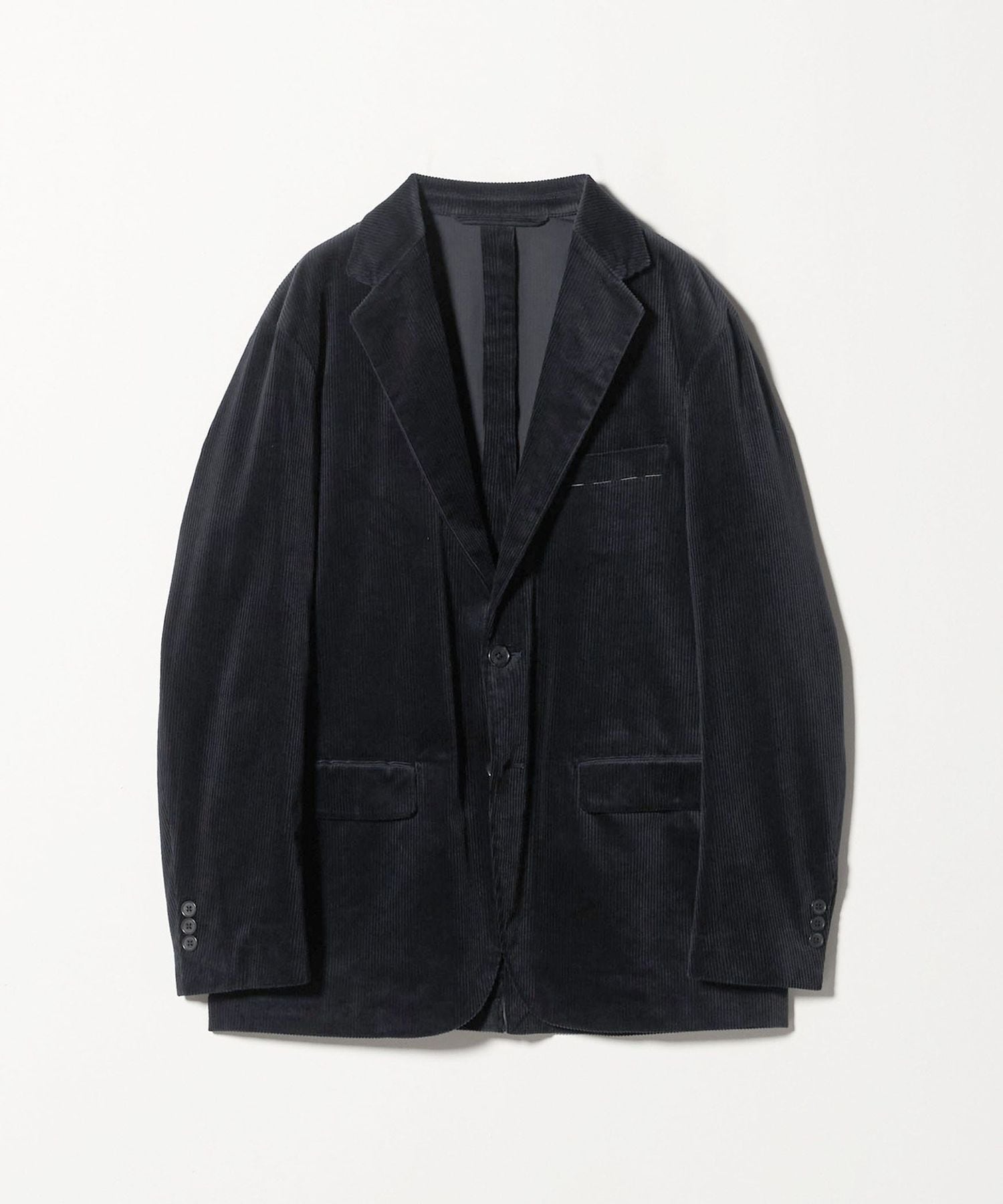 SOVEREIGN＞ コーデュロイ シングル 2ボタン テーラードジャケット