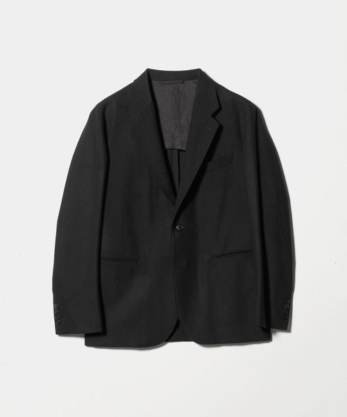 HEUGN/＜HEUGN＞Steve/ウールフランネル シングル2ボタンジャケット/テーラードジャケット