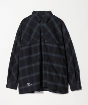 FreshService/＜FreshService＞FLANNEL CHECK OVER YOKE SHIRT/フランネルチェック シャツ/シャツ / ブラウス