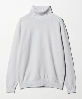 UNITED ARROWS/ウール カシミヤ ミドルゲージ タートルネック ニット/ニット / セーター