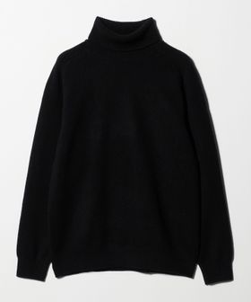 UNITED ARROWS/ウール カシミヤ ミドルゲージ タートルネック ニット/ニット / セーター