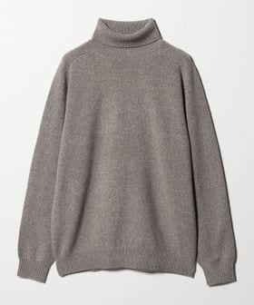 UNITED ARROWS/ウール カシミヤ ミドルゲージ タートルネック ニット/ニット / セーター