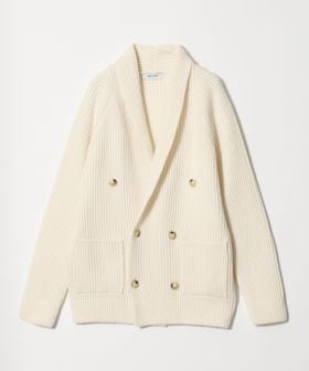 Gran Sasso/＜Gran Sasso＞DOUBLE BREASTED CARDIGAN/ダブルブレステッド カーディガン/カーディガン / ボレロ