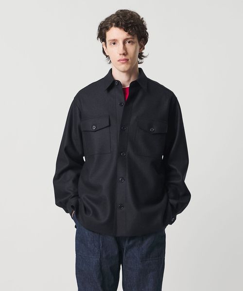 UNITED ARROWS/ARYES ジャージメルトン CPOシャツ/シャツ / ブラウス