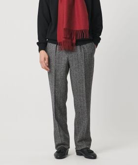 UNITED ARROWS/ヘリンボーンツイード 1プリーツ スラックス/スラックス