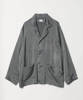 ORIGINAL Charcoal/＜ORIGINAL Charcoal＞Silk Lounge Jacket/シルク ラウンジジャケット/シャツ / ブラウス