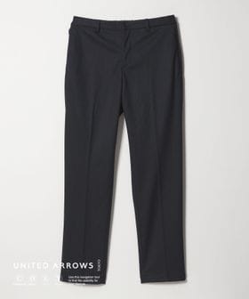UNITED ARROWS/ホームスパン ジャージー ノープリーツ パンツ UA COZY ウォッシャブル ヨコストレッチ 防しわ/セットアップ パンツ