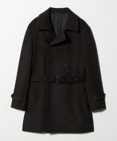 UNITED ARROWS/ウール カシミヤ ビーバー ショートトレンチコート/トレンチコート