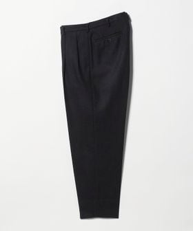 HEUGN/＜HEUGN＞Geoge Flannel 2P/ウールフランネル 2プリーツ スラックス/スラックス