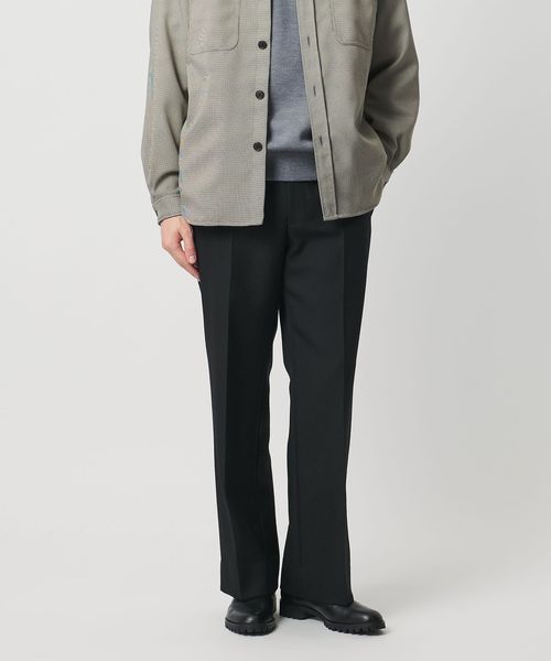 UNITED ARROWS/セーラーサージ ワイドストレート スラックス/スラックス