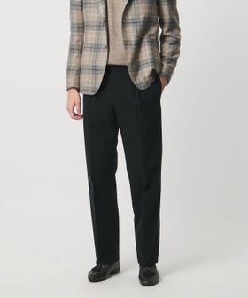UNITED ARROWS/モールスキン 1プリーツ スラックス/スラックス