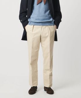 UNITED ARROWS/モールスキン 1プリーツ スラックス/スラックス