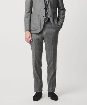 UNITED ARROWS/ストレッチフランネル ノープリーツ スラックス COMFORT EASY―MODEL ヨコストレッチ/セットアップ パンツ