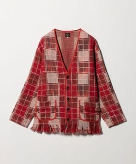 NEEDLES/＜NEEDLES＞Fringe Cardigan/チェック フリンジ カーディガン/カーディガン / ボレロ