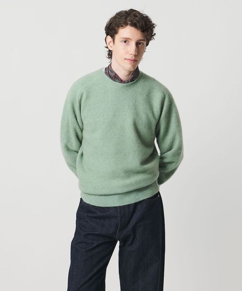 UNITED ARROWS/ヤク ヘアリー クルーネックニット/ニット / セーター