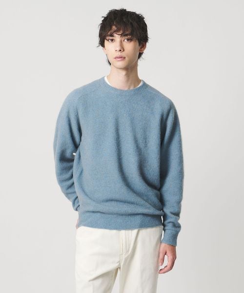 UNITED ARROWS/ヤク ヘアリー クルーネックニット/ニット / セーター