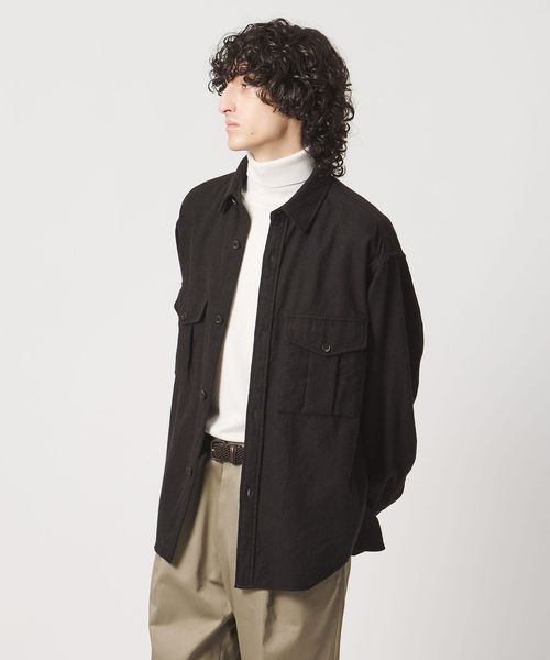 District/＜District＞シュリンク サージ 2ポケット シャツ/シャツ / ブラウス