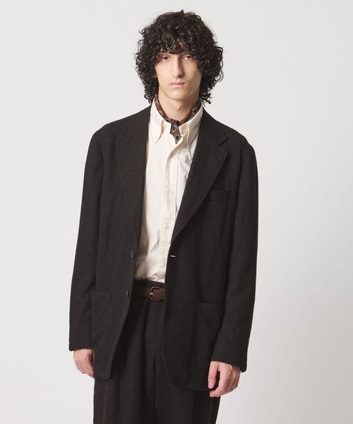 District/＜District＞シュリンク サージ シングル2ボタン テーラードジャケット/セットアップ ジャケット