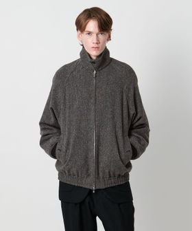 District/＜District＞ヘリンボーン ツイード ジップブルゾン/その他コート / ブルゾン