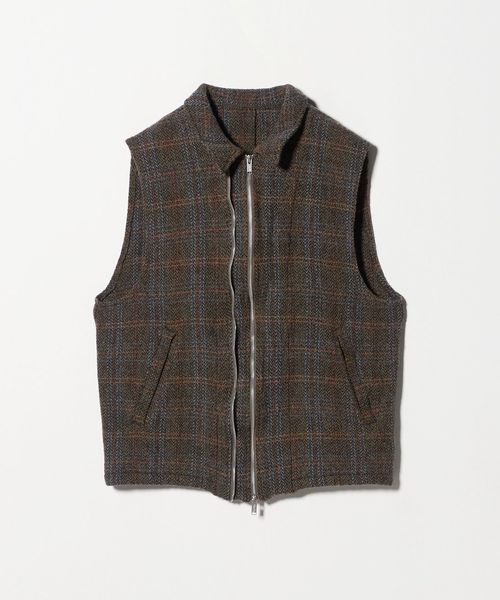 UNDERCOVER/＜UNDERCOVER＞ウール チェック ジップ ベスト/その他コート / ブルゾン