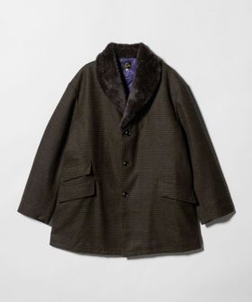 NEEDLES/＜NEEDLES＞GLEN PLAID SHAWL COLLAR COAT/グレンチェック ショールカラーコート/その他コート / ブルゾン