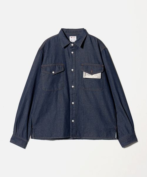 UNITED ARROWS/【別注】＜WESCOT＞ ワンウォッシュ デニム シャツ/シャツ / ブラウス