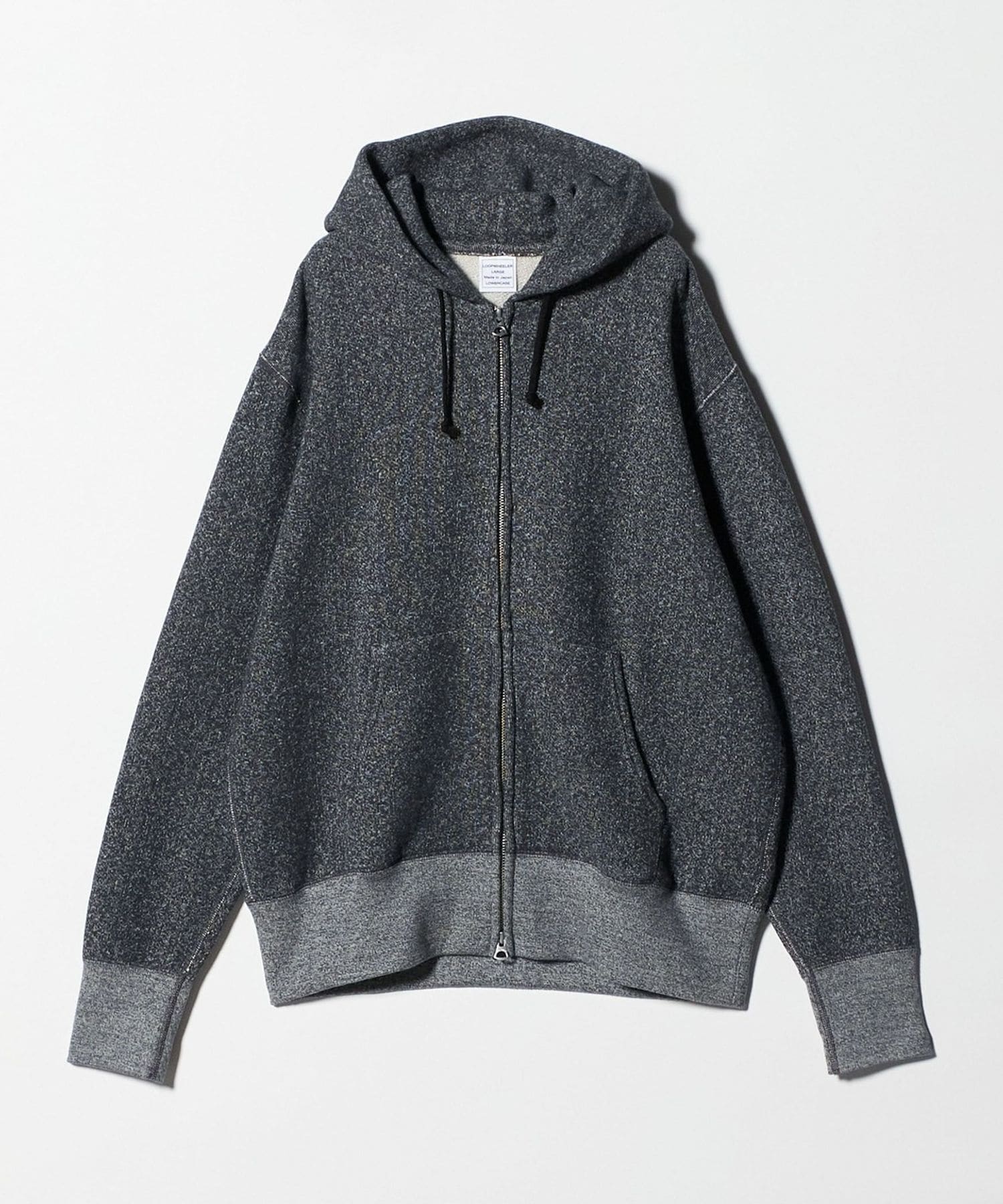 LOOPWHEELER x LOWERCASE for UNITED ARROWS＞ゴマシオ ジップアップ