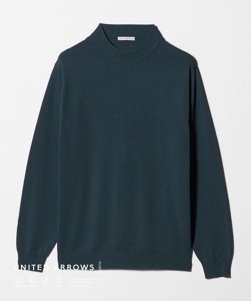 UNITED ARROWS/モックネックニット UA COZY ウォッシャブル/ニット / セーター