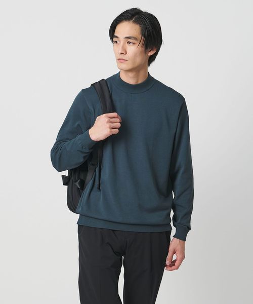 UNITED ARROWS/モックネックニット UA COZY ウォッシャブル/ニット / セーター
