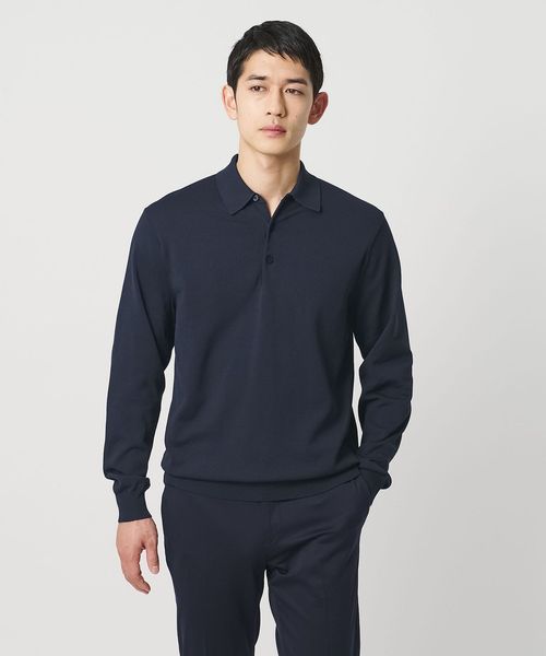 UNITED ARROWS/ニットポロシャツ UA COZY ウォッシャブル/ニット / セーター