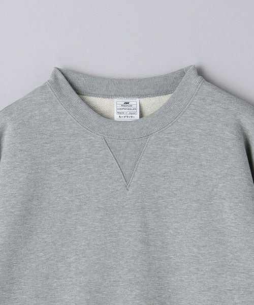 LOOPWHEELER x LOWERCASE for UNITED ARROWS＞ クルーネック