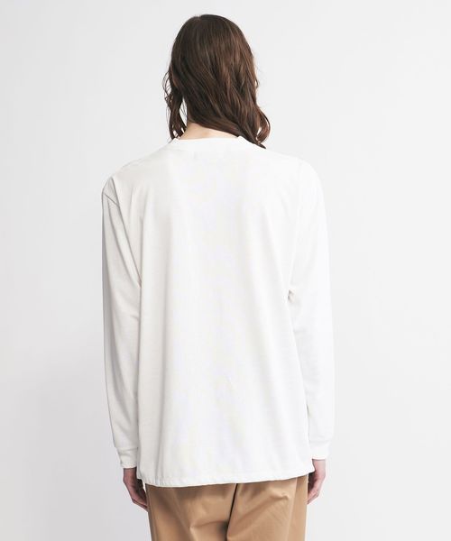 UNITED ARROWS District HAND ROOMシャツ 別注】＜HAND ROOM＞ ドローコード ポケットTシャツ