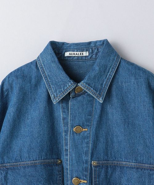 AURALEE DENIM SHIRT オーラリー デニムシャツ AURALEE SELVEDGE LIGHT OZ DENIM SHIRT | オーラリー デニム