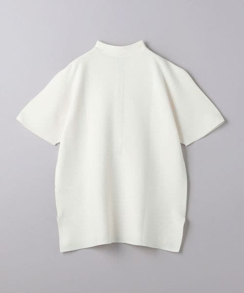 【CFCL】 GARTER MOCKNECK SHORT SLEEVE モックネックTシャツ GARTER MOCKNECK SHORT SLEEVE TEE SHIRT