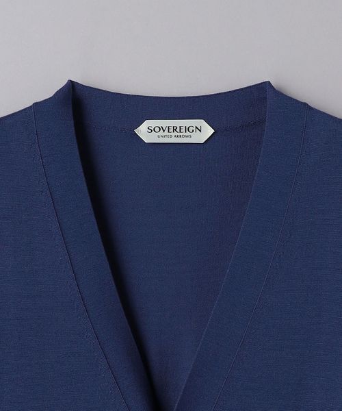 UNITED ARROWS （ソブリン） ハイゲージカーディガン M ネイビー 楽天市場】【SALE／80%OFF】＜SOVEREIGN(ソブリン)＞ ハイゲージ