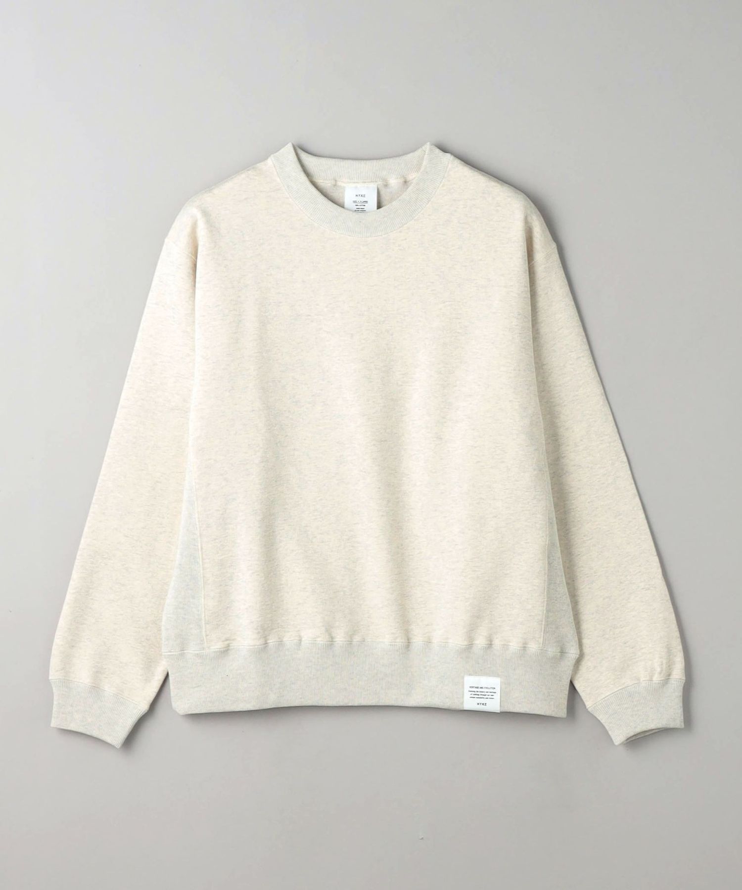 HYKE＞ SWEAT SHIRT/スウェット シャツ