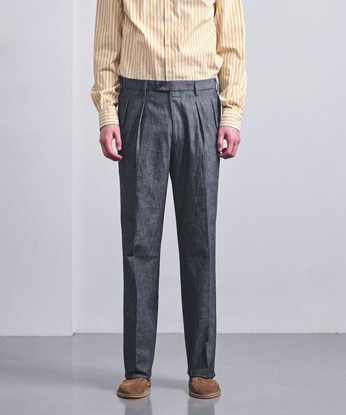 SOVEREIGN UNITED ARROWS 2プリーツ スラックス Mサイズ UNITED ARROWS LTD. OUTLET｜<SOVEREIGN>ブリティッシュ 2