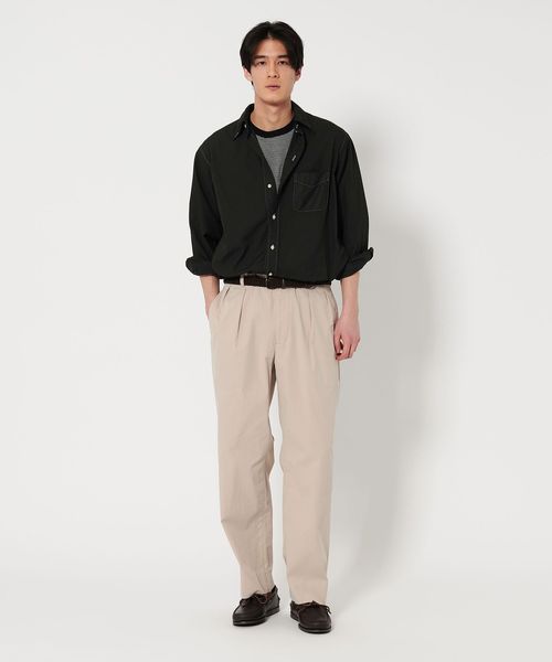別注】＜Brooks Brothers＞ FUN SHIRT/オーバーダイ ブラック