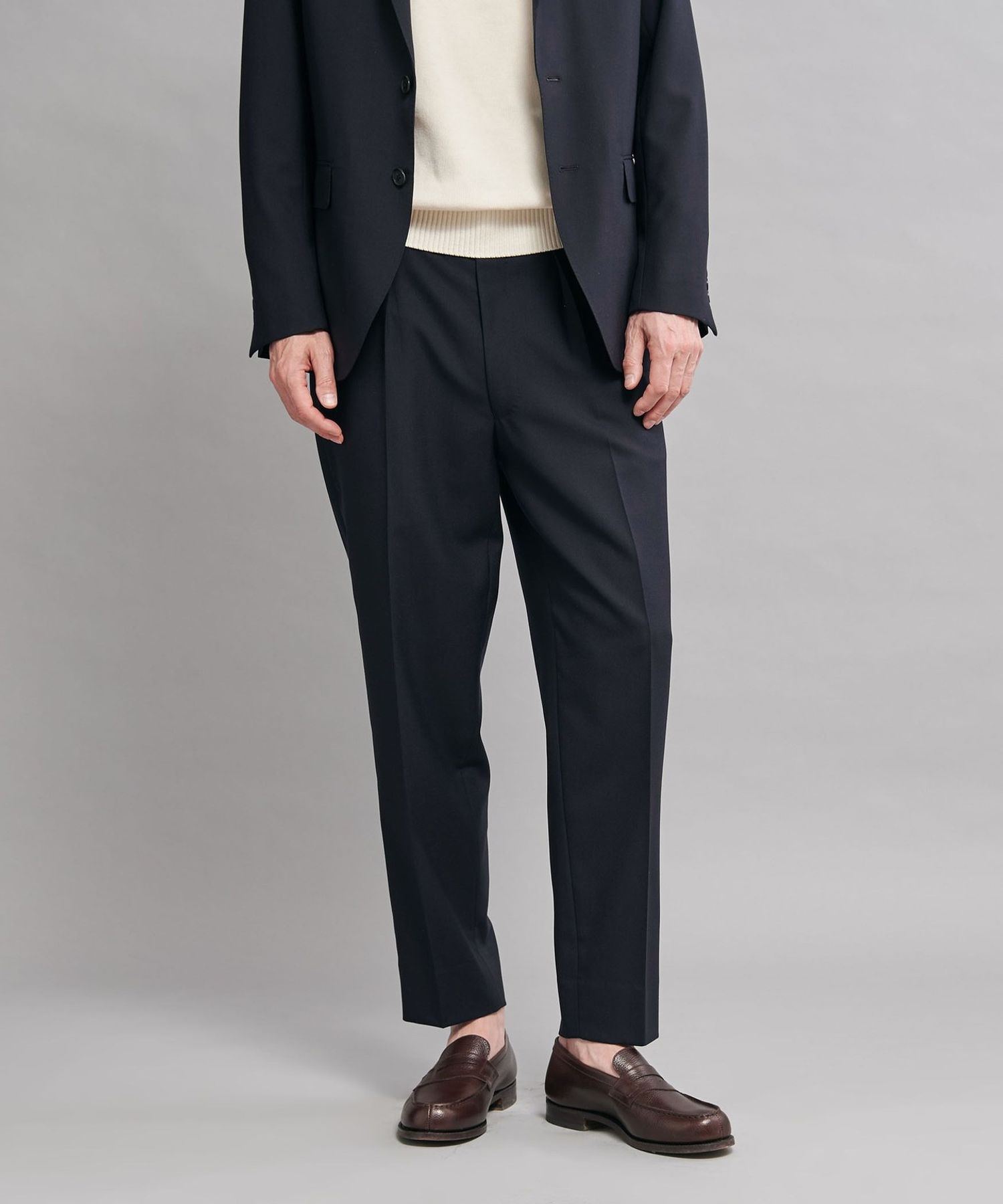 SOVEREIGN＞ REDA/トロピカル 1プリーツ スラックス RELAX MODEL