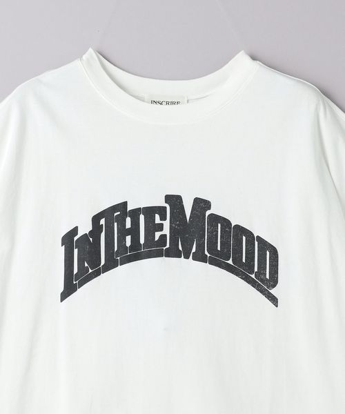 INSCRIRE＞ Print Tee/プリントTシャツ