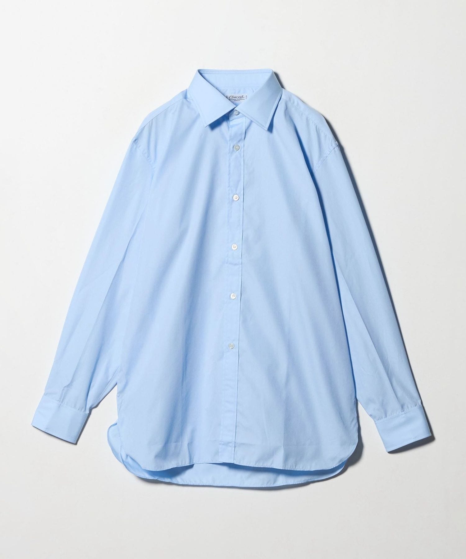 Charvet＞ライトブルー ポプリン シャツ
